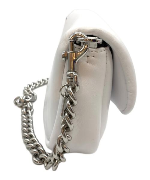 TORY BURCH（トリーバーチ）TORY BURCH (トリーバーチ) チェーンショルダーバッグ ホワイトの古着・服飾アイテム