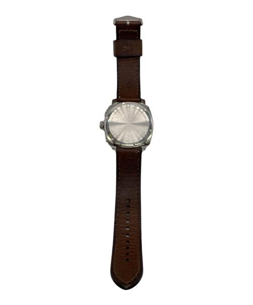FOSSIL（フォッシル）FOSSIL (フォッシル) クロノグラフ ブラウンレザーウォッチ グリーンの古着・服飾アイテム