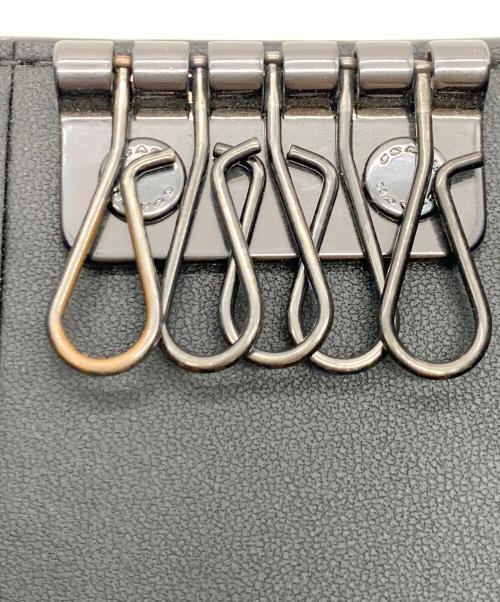 COACH（コーチ）COACH (コーチ) 5連キーケース ブラックの古着・服飾アイテム