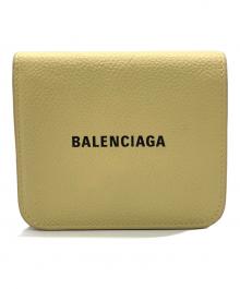 BALENCIAGA（バレンシアガ）の古着「2つ折り財布」｜イエロー