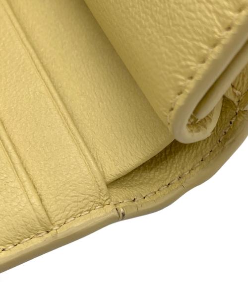 BALENCIAGA（バレンシアガ）BALENCIAGA (バレンシアガ) 2つ折り財布 イエローの古着・服飾アイテム