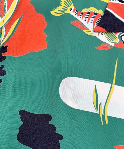 Sun Surf（サンサーフ）Sun Surf (サンサーフ) アロハシャツ グリーン サイズ:L 16-16 1/2の古着・服飾アイテム