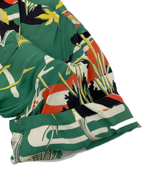 Sun Surf（サンサーフ）Sun Surf (サンサーフ) アロハシャツ グリーン サイズ:L 16-16 1/2の古着・服飾アイテム