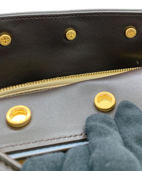 TORY BURCH（トリーバーチ）TORY BURCH (トリーバーチ) 2WAYバッグ ブラウン×イエローの古着・服飾アイテム