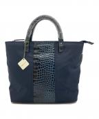 LIMONTAリモンタ）の古着「ハンドバッグ」｜ブルー