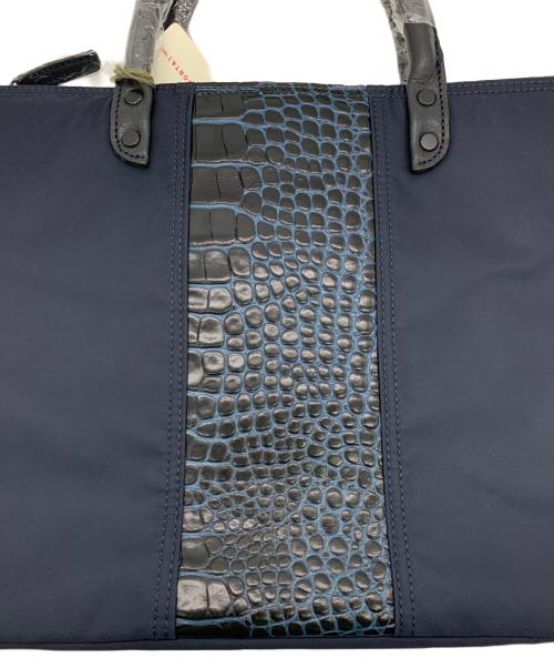 LIMONTA（リモンタ）LIMONTA (リモンタ) ハンドバッグ ブルーの古着・服飾アイテム