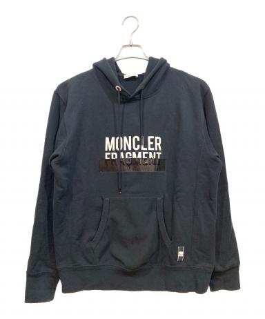 中古・古着通販】MONCLER (モンクレール) パーカー ブラック サイズ:L