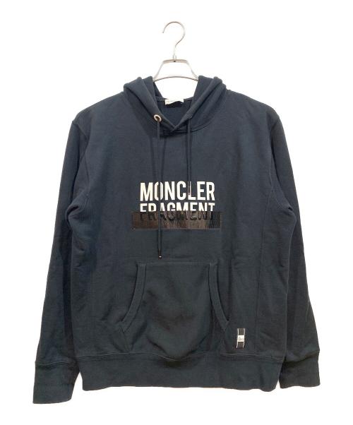 MONCLER（モンクレール）MONCLER (モンクレール) FRAGMENT DESIGN (フラグメントデザイン) パーカー ネイビー サイズ:Lの古着・服飾アイテム