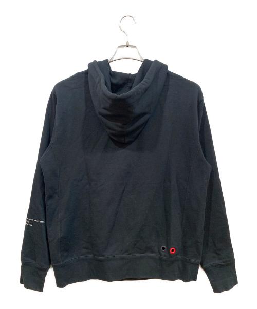 MONCLER（モンクレール）MONCLER (モンクレール) FRAGMENT DESIGN (フラグメントデザイン) パーカー ネイビー サイズ:Lの古着・服飾アイテム