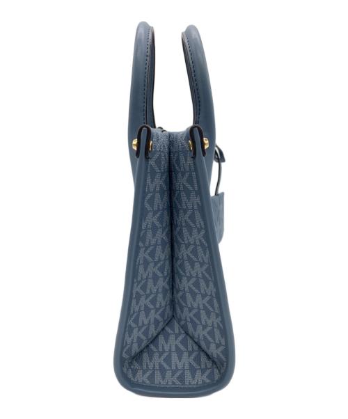 MICHAEL KORS（マイケル・コース）MICHAEL KORS (マイケル・コース) 2WAYショルダーバッグ スカイブルーの古着・服飾アイテム