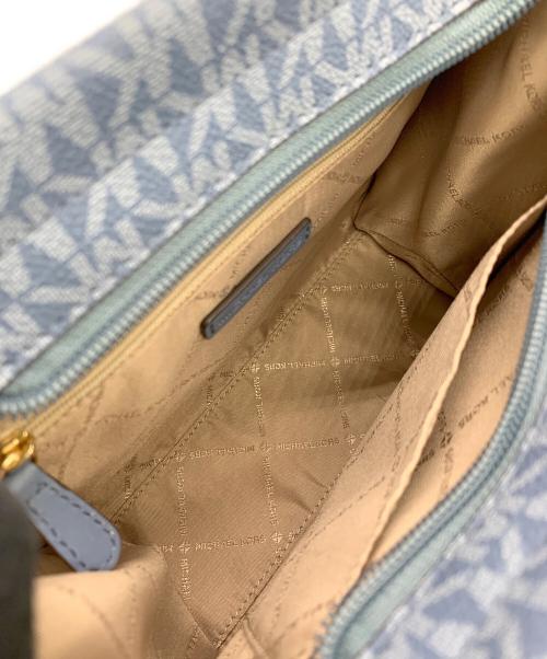 MICHAEL KORS（マイケル・コース）MICHAEL KORS (マイケル・コース) 2WAYショルダーバッグ スカイブルーの古着・服飾アイテム