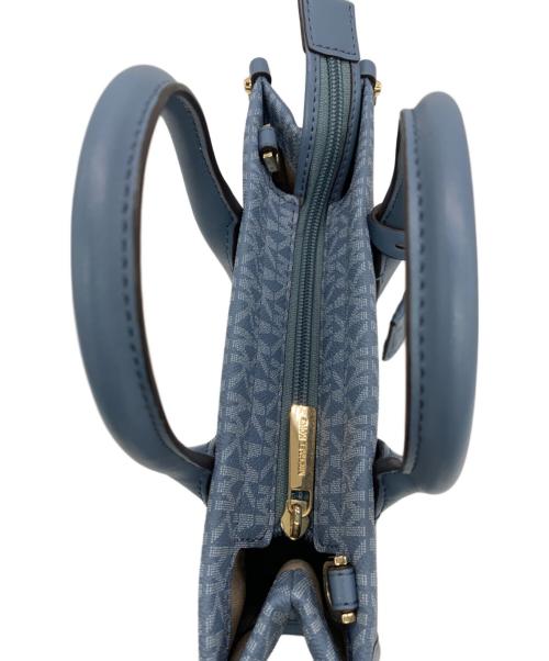 MICHAEL KORS（マイケル・コース）MICHAEL KORS (マイケル・コース) 2WAYショルダーバッグ スカイブルーの古着・服飾アイテム