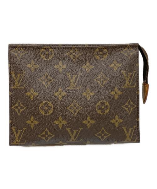 LOUIS VUITTON（ルイ ヴィトン）LOUIS VUITTON (ルイ ヴィトン) ポシェットトワレット19 ブラウンの古着・服飾アイテム