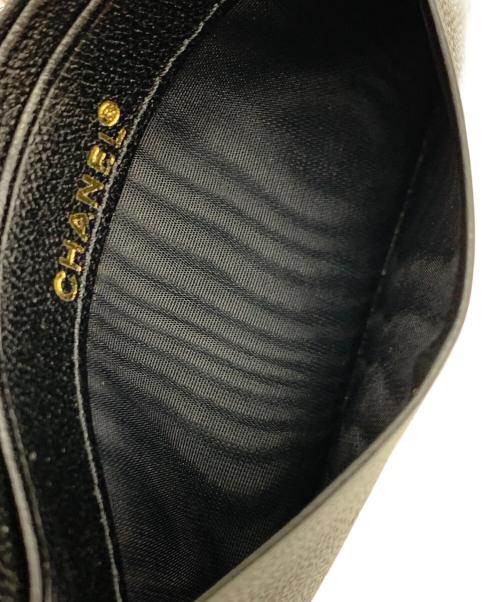 CHANEL（シャネル）CHANEL (シャネル) カードケース ブラックの古着・服飾アイテム