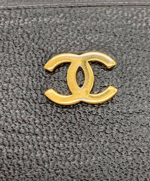 CHANEL（シャネル）CHANEL (シャネル) カードケース ブラックの古着・服飾アイテム