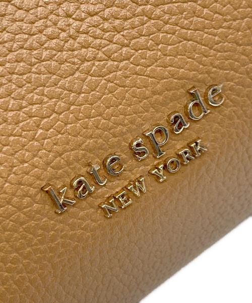 Kate Spade（ケイトスペード）Kate Spade (ケイトスペード) ハンドバッグ ブラウン×イエローの古着・服飾アイテム