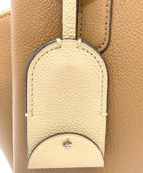Kate Spade（ケイトスペード）Kate Spade (ケイトスペード) ハンドバッグ ブラウン×イエローの古着・服飾アイテム