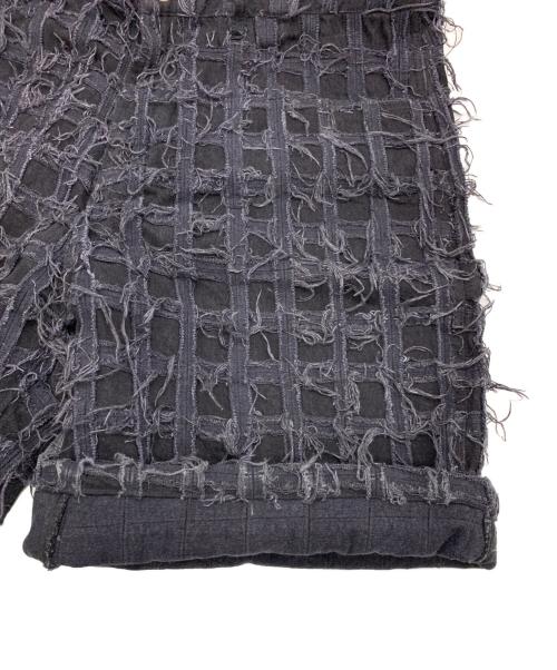 SUPREME（シュプリーム）SUPREME (シュプリーム) Frayed Patchwork Baggy Denim Short ネイビー サイズ:38の古着・服飾アイテム