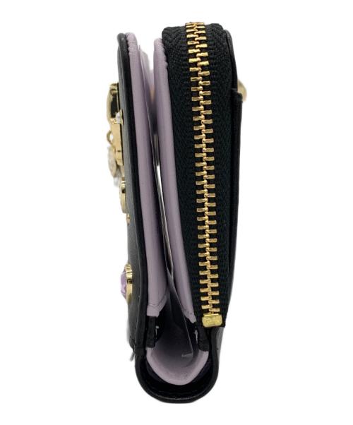 Samantha Vega（サマンサベガ）Samantha Vega (サマンサベガ) 2つ折り財布 ブラックの古着・服飾アイテム