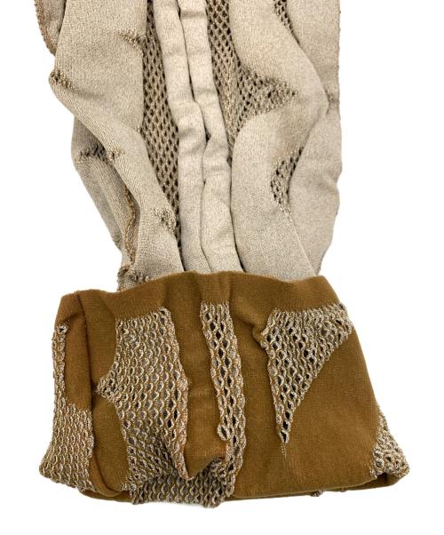 PLEATS PLEASE（プリーツプリーズ）PLEATS PLEASE (プリーツプリーズ) 薄手ニット ベージュ サイズ:3の古着・服飾アイテム