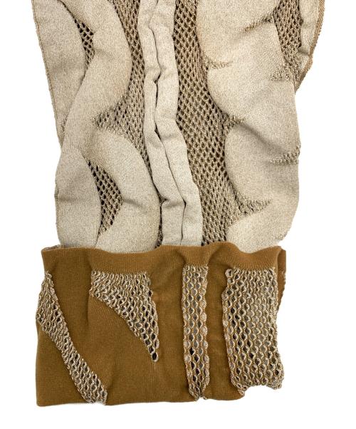 PLEATS PLEASE（プリーツプリーズ）PLEATS PLEASE (プリーツプリーズ) 薄手ニット ベージュ サイズ:3の古着・服飾アイテム