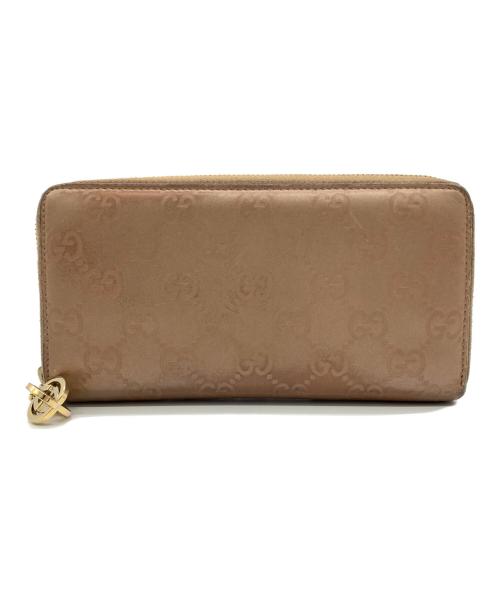 GUCCI（グッチ）GUCCI (グッチ) 長財布 ピンクの古着・服飾アイテム