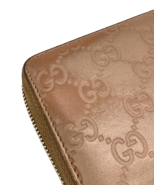 GUCCI（グッチ）GUCCI (グッチ) 長財布 ピンクの古着・服飾アイテム