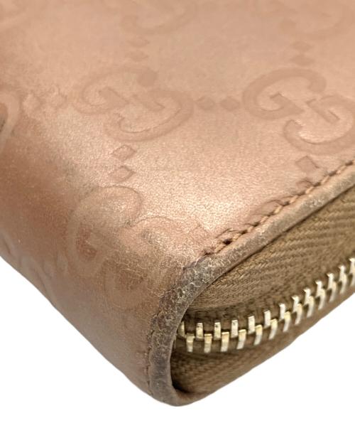 GUCCI（グッチ）GUCCI (グッチ) 長財布 ピンクの古着・服飾アイテム