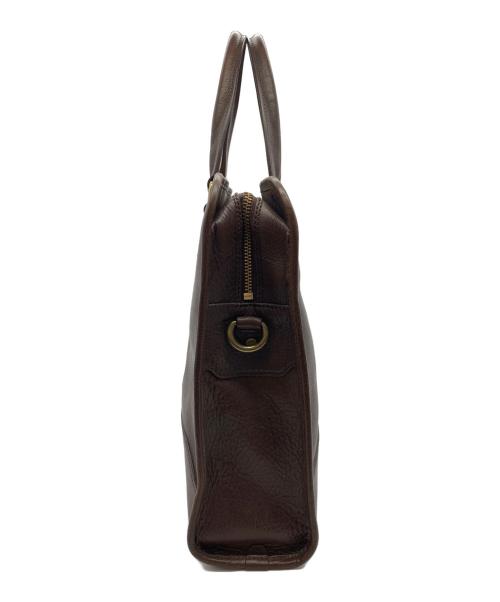 GANZO（ガンゾ）GANZO (ガンゾ) ブリーフケース ブラウンの古着・服飾アイテム