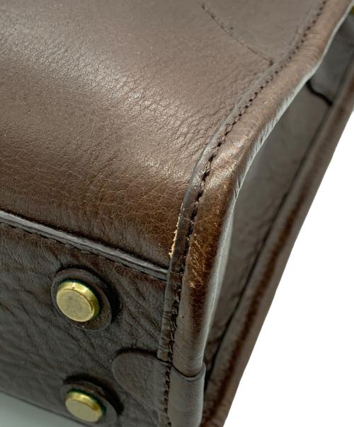 GANZO（ガンゾ）GANZO (ガンゾ) ブリーフケース ブラウンの古着・服飾アイテム