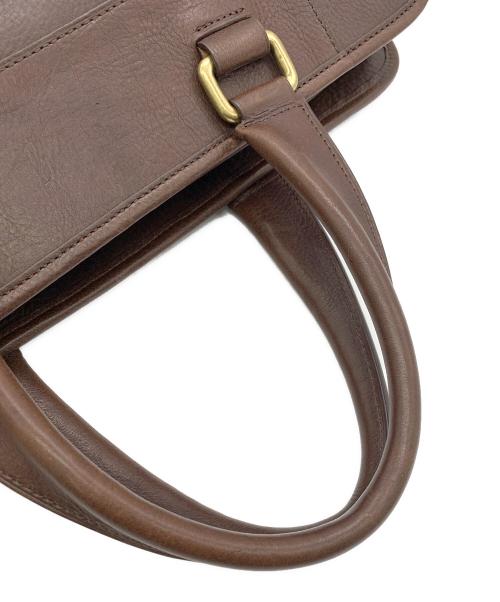 GANZO（ガンゾ）GANZO (ガンゾ) ブリーフケース ブラウンの古着・服飾アイテム