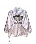 adidas (アディダス) ナイロンジャケット グレー サイズ:M-L：6000円