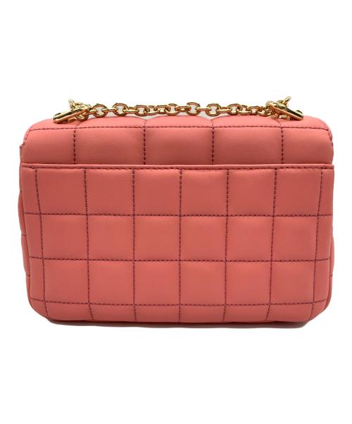MICHAEL KORS（マイケル・コース）MICHAEL KORS (マイケル・コース) チェーンショルダーバッグ ピンクの古着・服飾アイテム