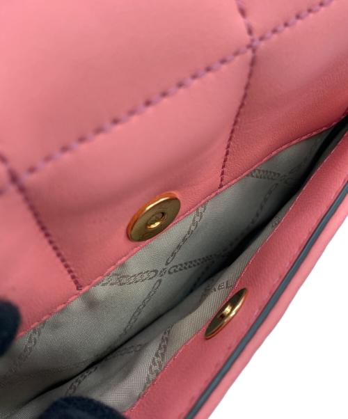 MICHAEL KORS（マイケル・コース）MICHAEL KORS (マイケル・コース) チェーンショルダーバッグ ピンクの古着・服飾アイテム