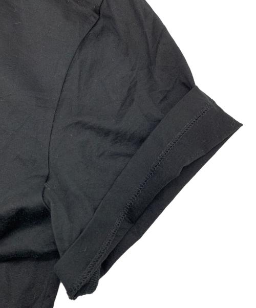 MONCLER（モンクレール）MONCLER (モンクレール) 半袖カットソー ブラック サイズ:Lの古着・服飾アイテム