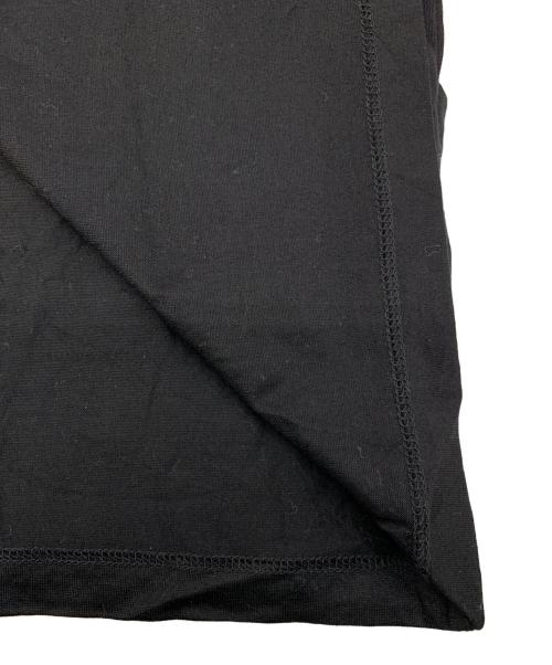 MONCLER（モンクレール）MONCLER (モンクレール) 半袖カットソー ブラック サイズ:Lの古着・服飾アイテム