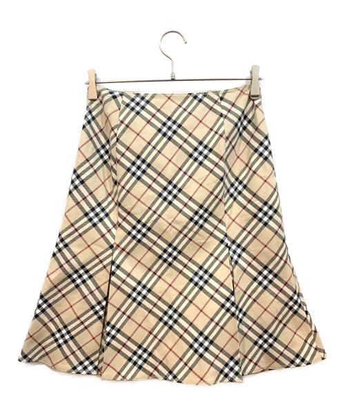 BURBERRY BLUE LABEL（バーバリー ブルー レーベル）BURBERRY BLUE LABEL (バーバリー ブルー レーベル) スカート ブラウン サイズ:38の古着・服飾アイテム