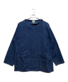 KINSALE SMOCKS（フィッシャーマンスモーク）の古着「デニムフィッシャーマンスモック」｜インディゴ