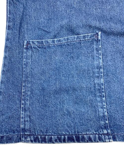 KINSALE SMOCKS（フィッシャーマンスモーク）KINSALE SMOCKS (フィッシャーマンスモーク) デニムフィッシャーマンスモック インディゴ サイズ:Lの古着・服飾アイテム