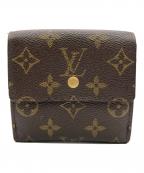 LOUIS VUITTONルイ ヴィトン）の古着「ポルトモネ・ビエ・カルトクレディ」｜ブラウン