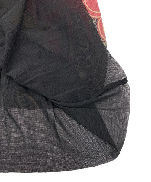 ETRO（エトロ）ETRO (エトロ) ノースリーブ・キャミソールワンピース ベージュ×レッド サイズ:42の古着・服飾アイテム