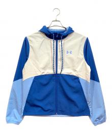 UNDER ARMOUR（アンダーアーマー）の古着「ウインドブレーカー」｜ブルー×グレー