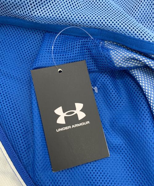 UNDER ARMOUR（アンダーアーマー）UNDER ARMOUR (アンダーアーマー) ウインドブレーカー ブルー×グレー サイズ:Mの古着・服飾アイテム