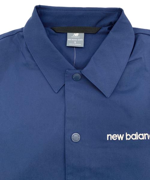 NEW BALANCE（ニューバランス）NEW BALANCE (ニューバランス) バーシティジャケット ホワイト×ネイビー サイズ:Mの古着・服飾アイテム