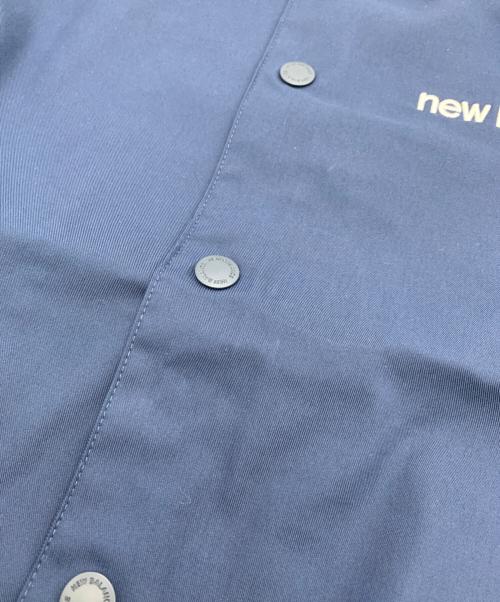 NEW BALANCE（ニューバランス）NEW BALANCE (ニューバランス) バーシティジャケット ホワイト×ネイビー サイズ:Mの古着・服飾アイテム