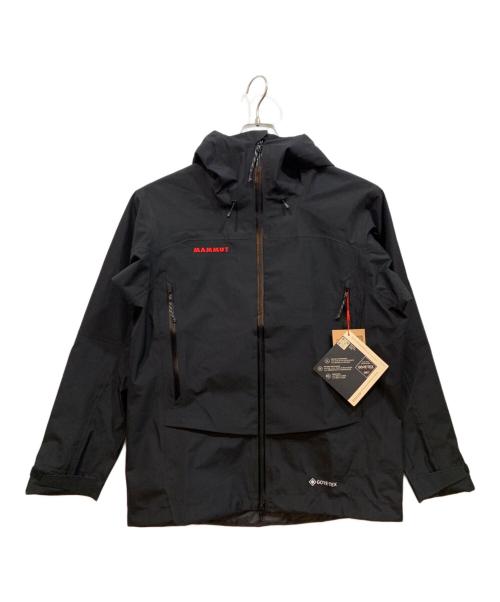 MAMMUT（マムート）MAMMUT (マムート) アルパイン ガイド ハードシェル フーデッド ジャケット ブラック サイズ:S(EURO) 未使用品の古着・服飾アイテム