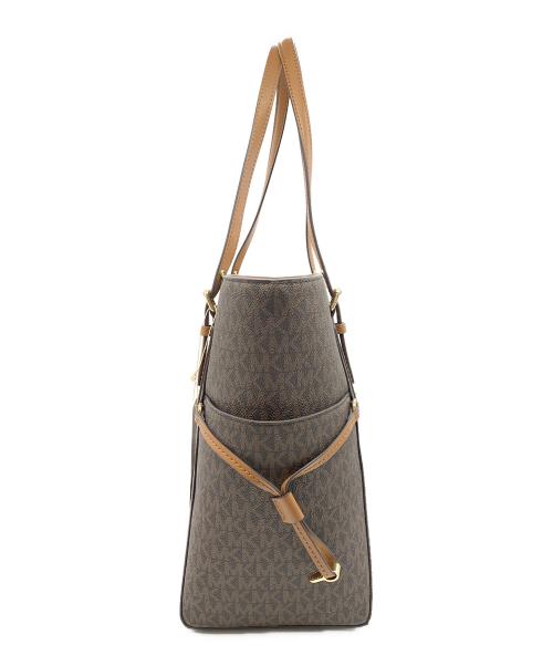 MICHAEL KORS（マイケル・コース）MICHAEL KORS (マイケル・コース) トートバッグ ブラウンの古着・服飾アイテム