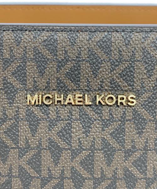 MICHAEL KORS（マイケル・コース）MICHAEL KORS (マイケル・コース) トートバッグ ブラウンの古着・服飾アイテム