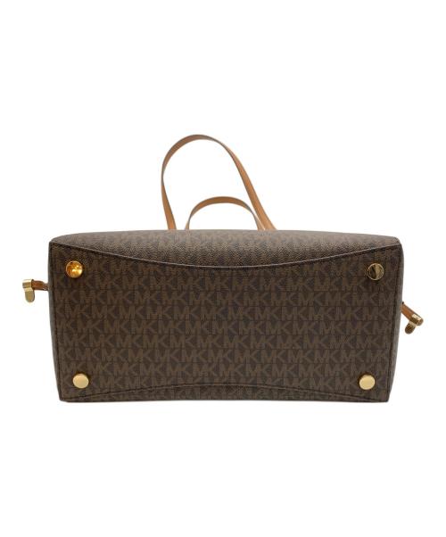 MICHAEL KORS（マイケル・コース）MICHAEL KORS (マイケル・コース) トートバッグ ブラウンの古着・服飾アイテム