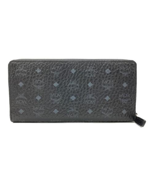 MCM（エムシーエム）MCM (エムシーエム) 長財布 ブラックの古着・服飾アイテム